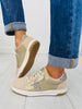 Golden Glow Sneakers