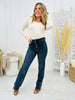 Judy Blue Stay Fly Button Fly Straight Leg Jeans