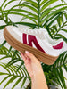 The New Chapter Sneakers In Grey Wine