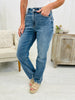 Judy Blue Straight to You Straight Leg Jeans in Reg/Curvy