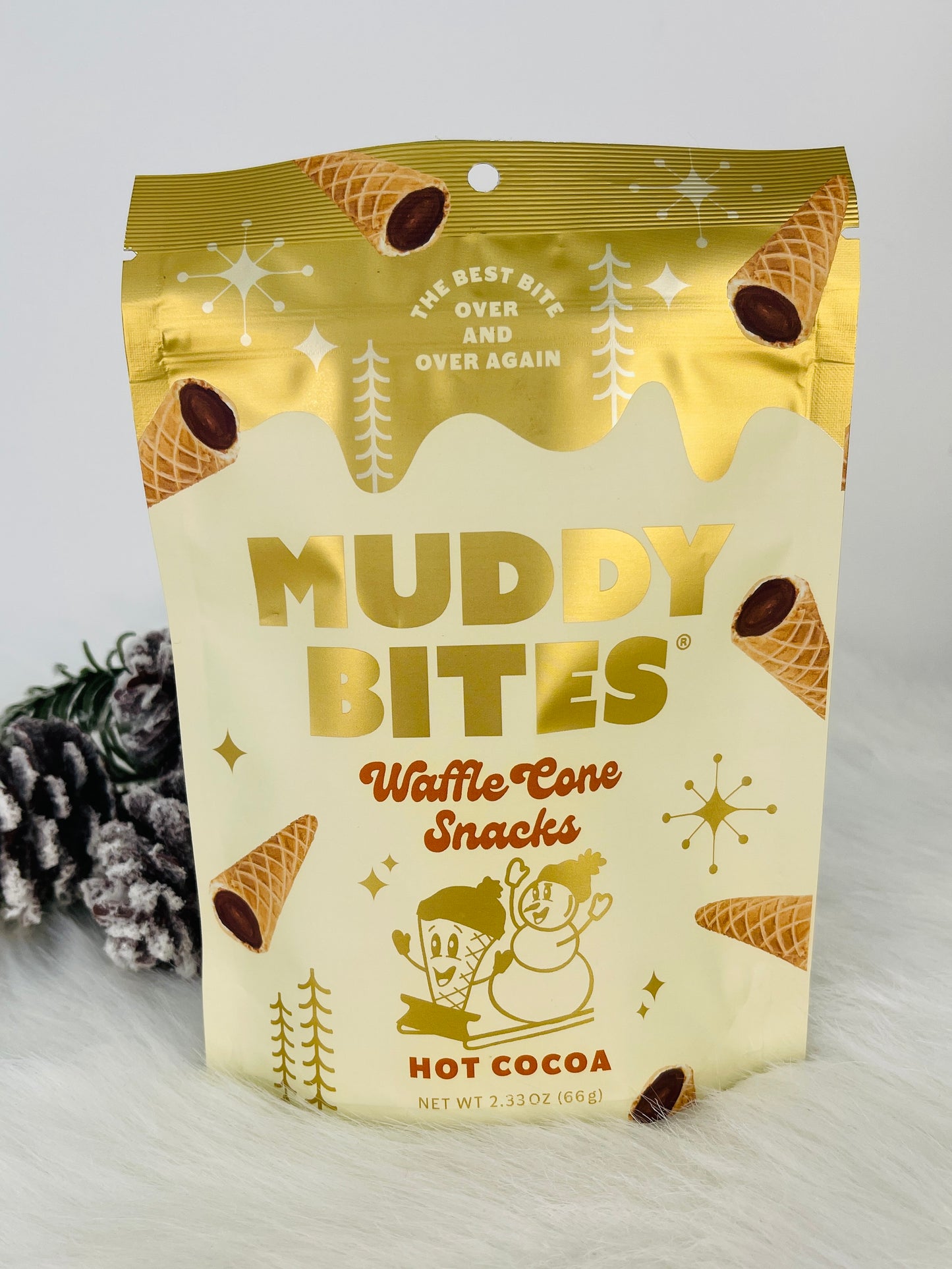 Muddy Bites Waffle Cone Snacks- Multiple Flavors!