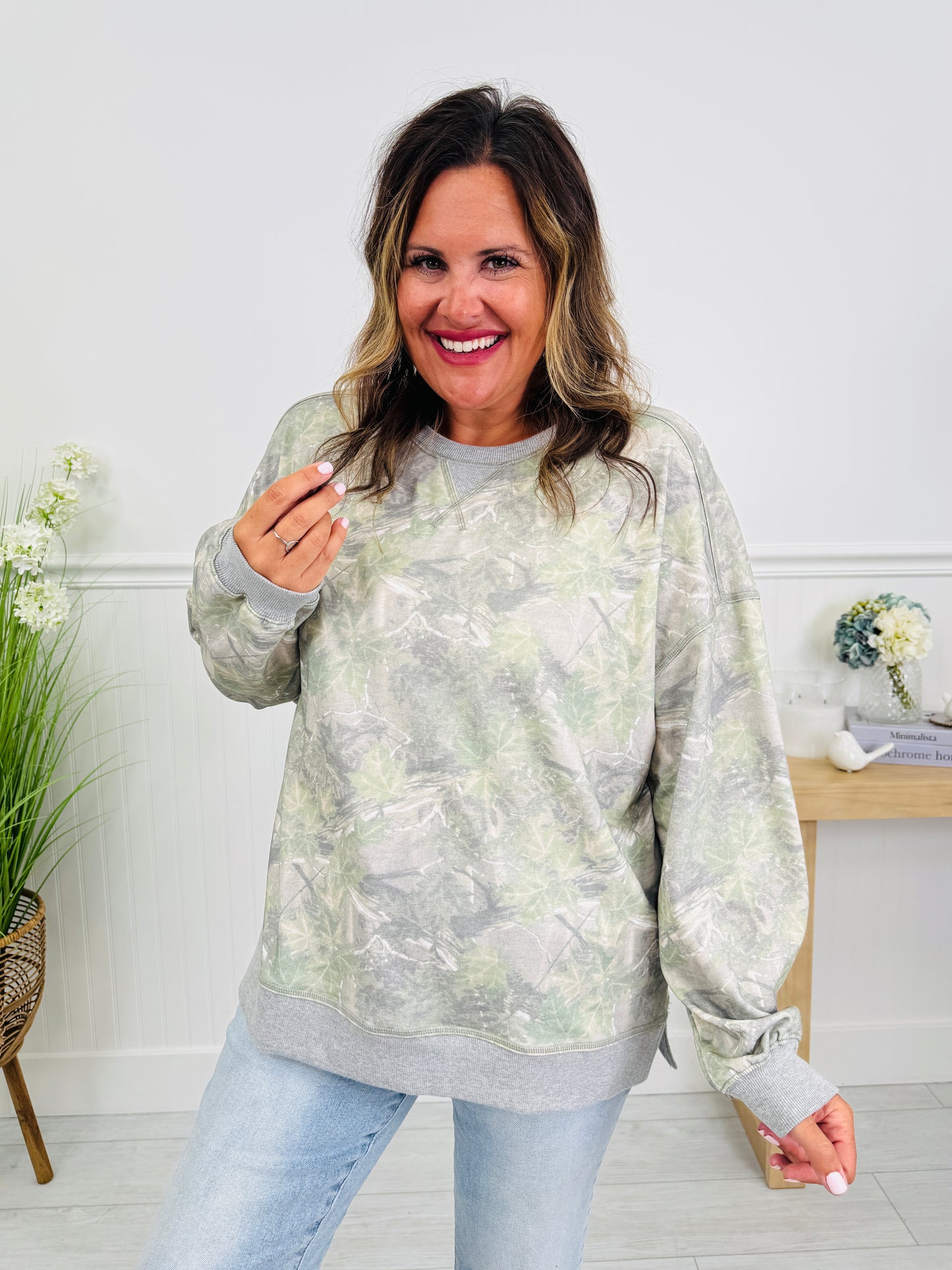 Camo Charm Pullover