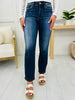 Judy Blue Snug in Style Thermal Straight Jeans