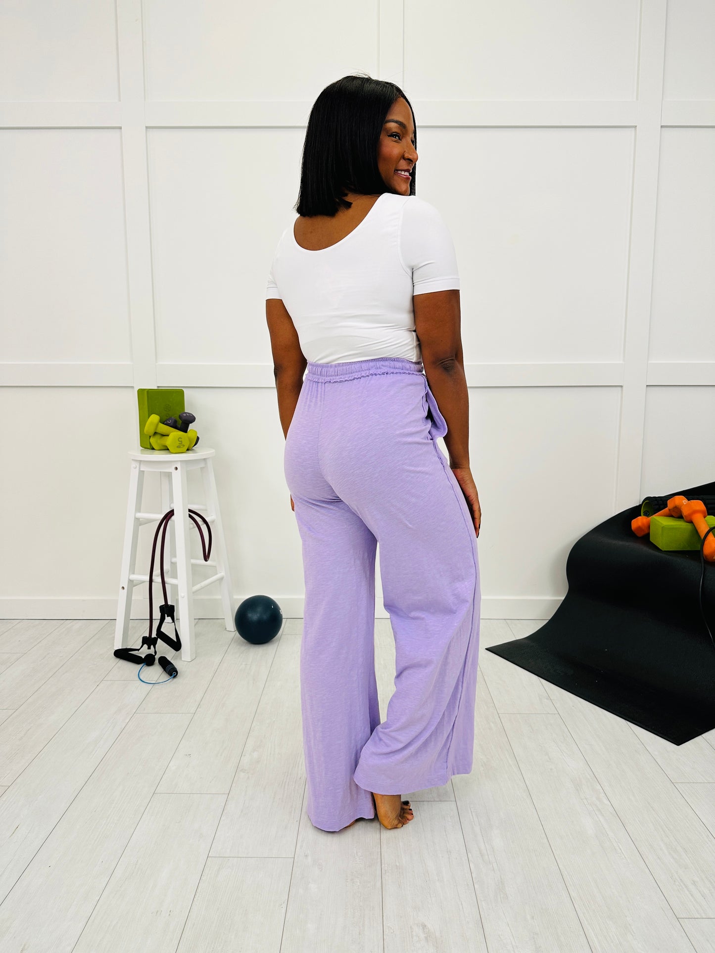 Ease & Everything Bottoms In Lavender