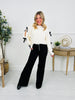 Bold Moves Tummy Control Black Wide Leg Jeans