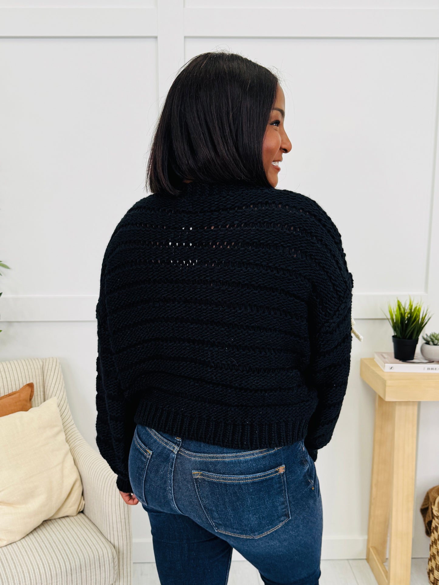 Ribboned In Style Cardigan