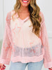 Delicate Layers Top in Baby Pink