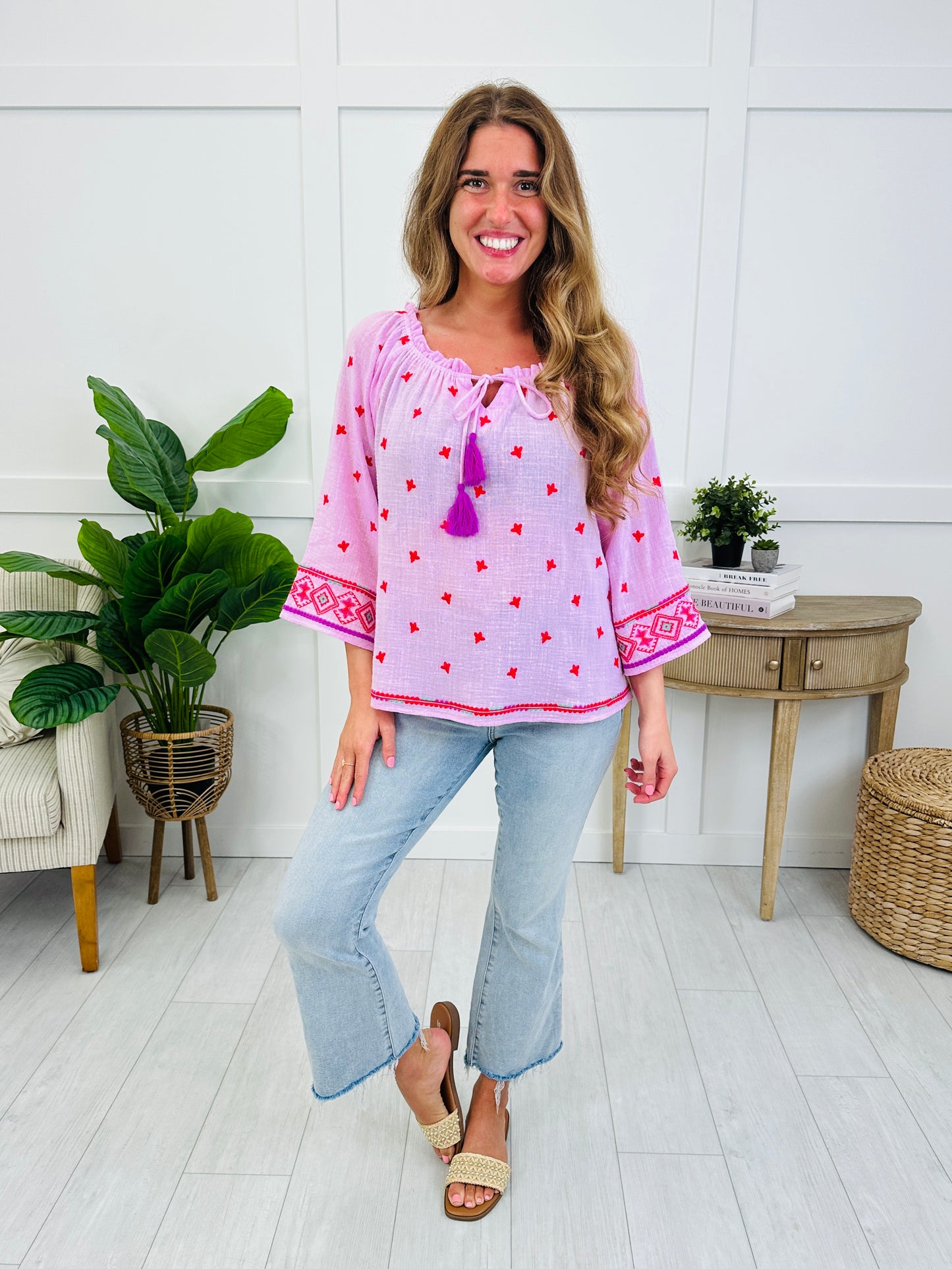 Daydreamer’s Escape Top In Pink