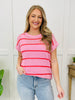 Quiet Coast Top In Pink