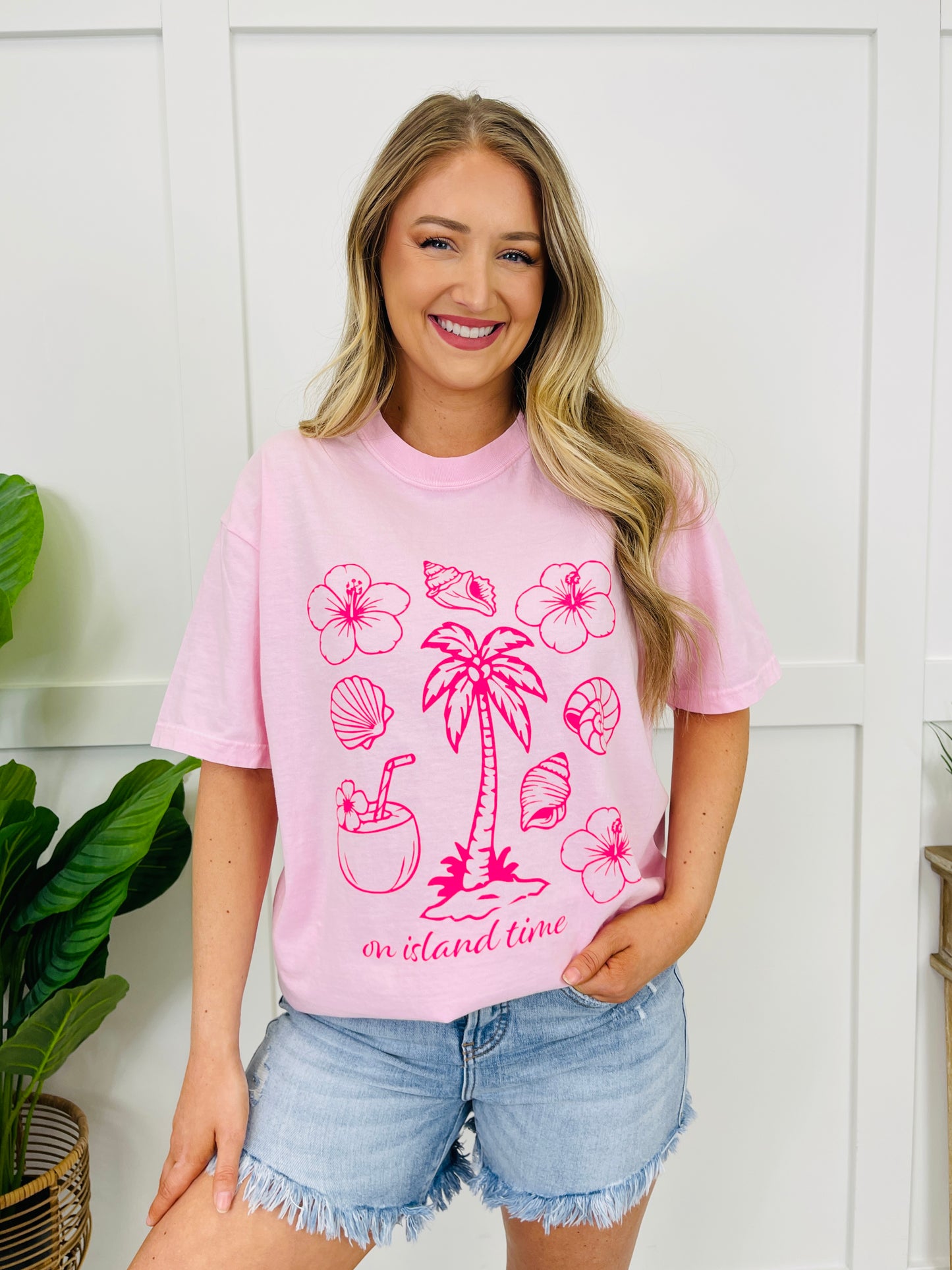 On Island Time Graphic Tee