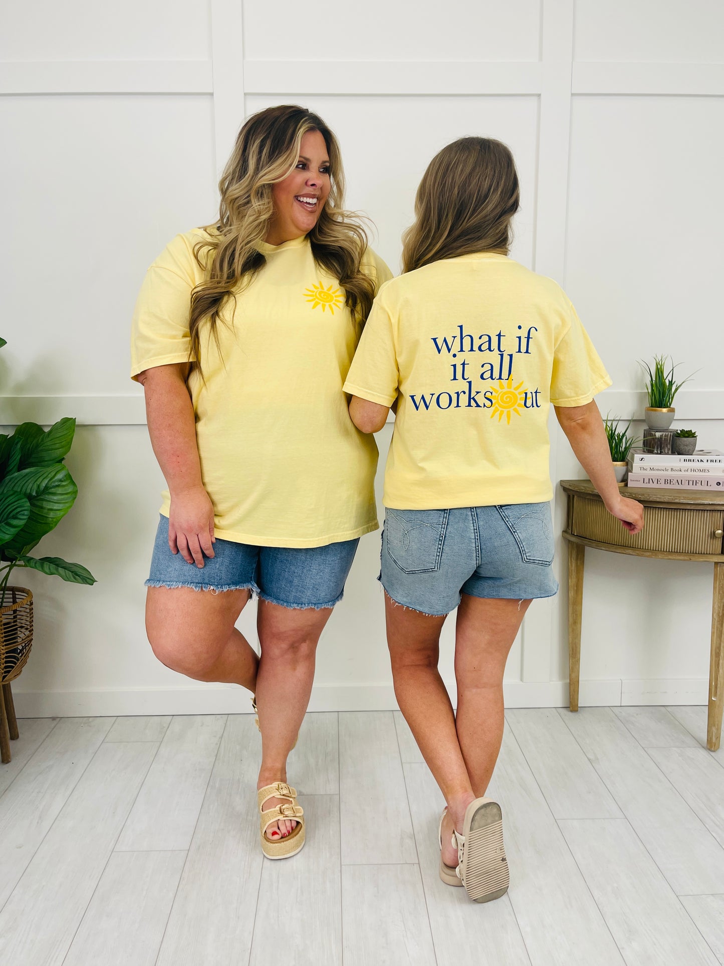 Sunshine What If It All Works Out Graphic Tee