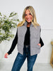 Gingham & Go Puffer Vest