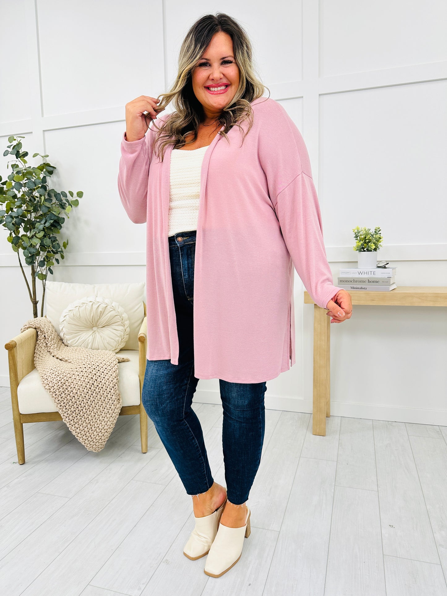 REG/CURVY The Comfiest Cardigan--Multiple Colors