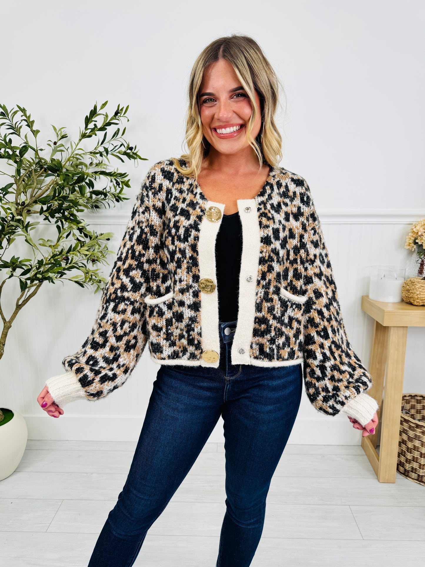 Leopard Luxe Cardigan
