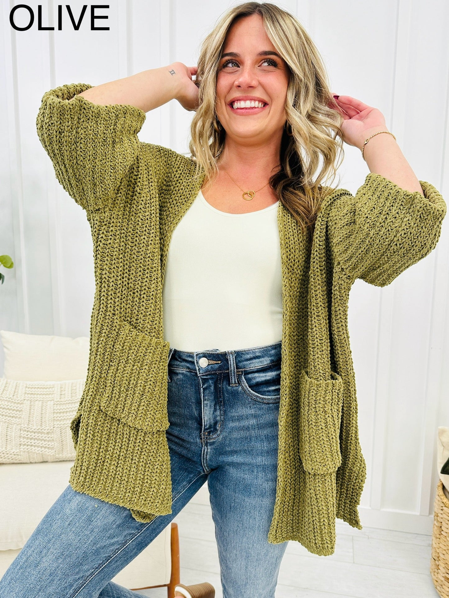 REG/CURVY The Coziest Cardigan- Multiple Colors!