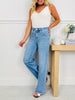 Triple Threat Wide Leg Tummy Control Jeans In Three Inseams