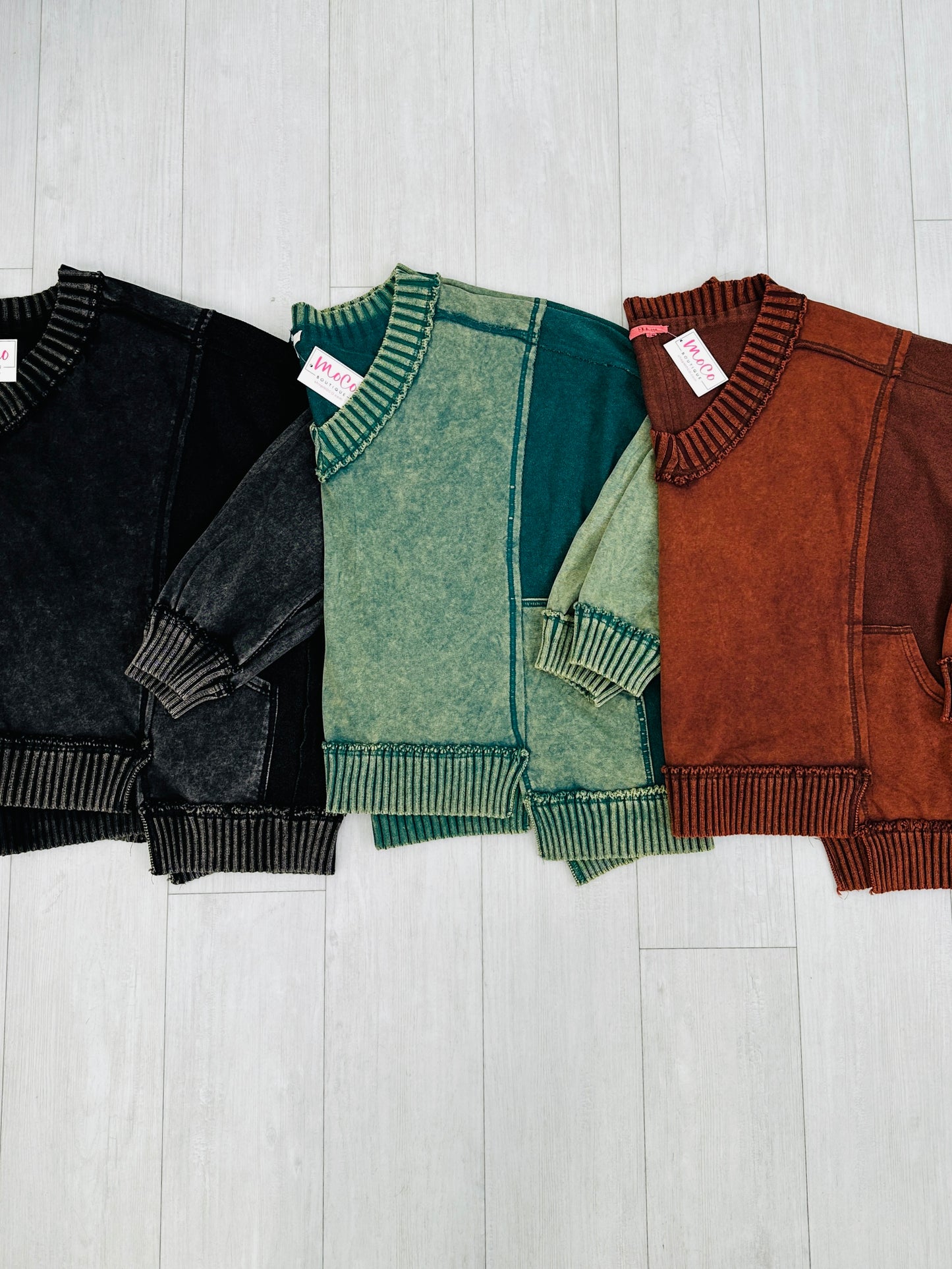 Comfortably Confident V Neck Top in Multiple Colors