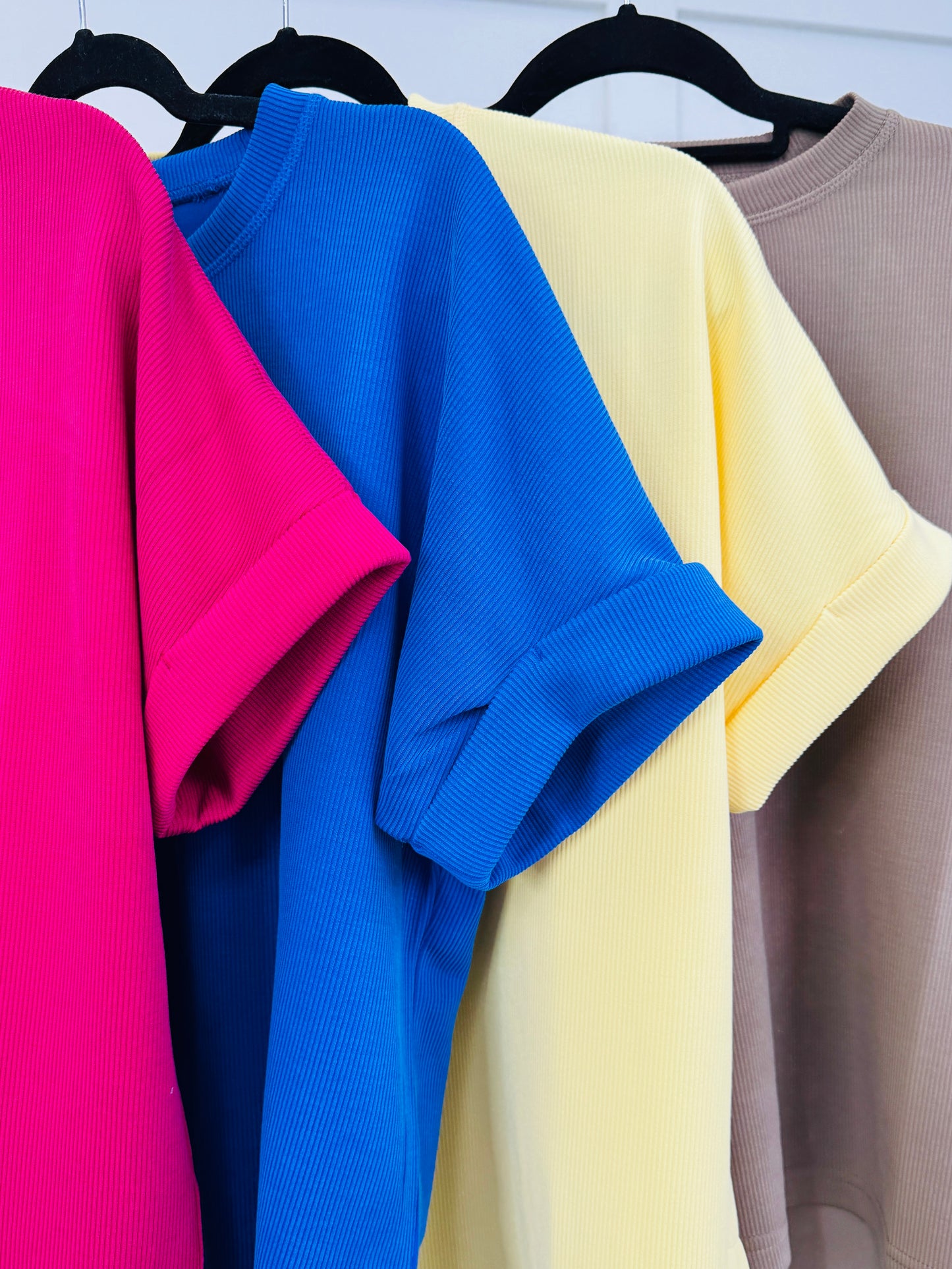 Off-Duty Top In Multiple Colors