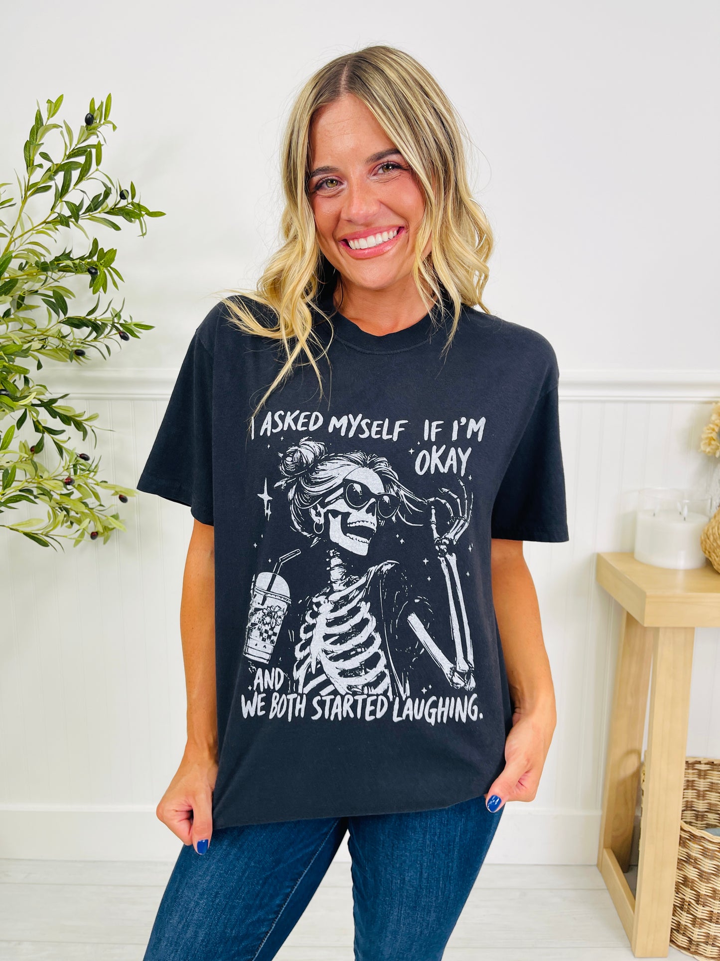 I Asked Myself If I'm Okay Graphic Tee