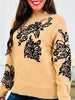 Midnight Bloom Sweater