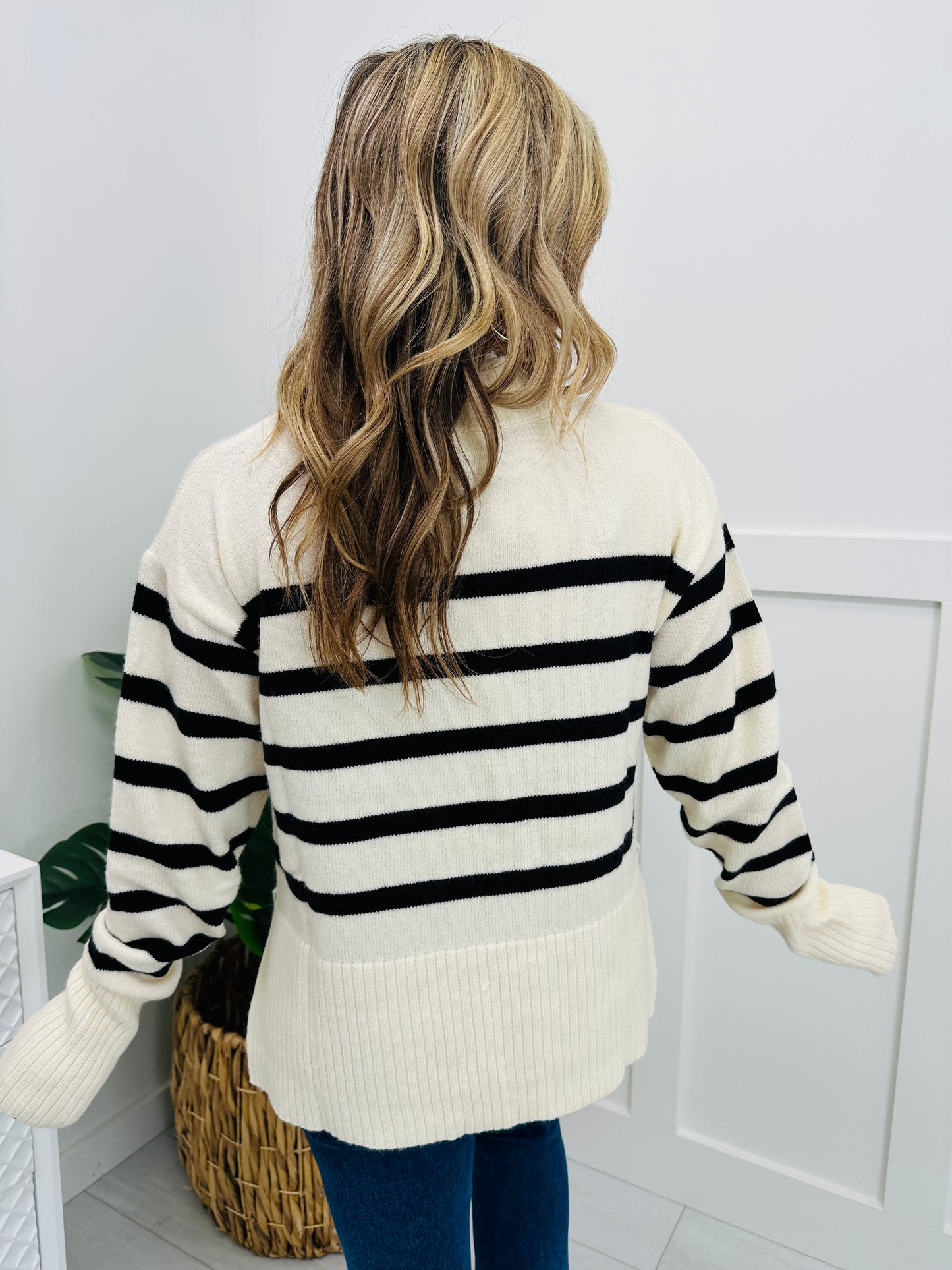 Beyond the Stripe Sweater In Cookies N' Cream