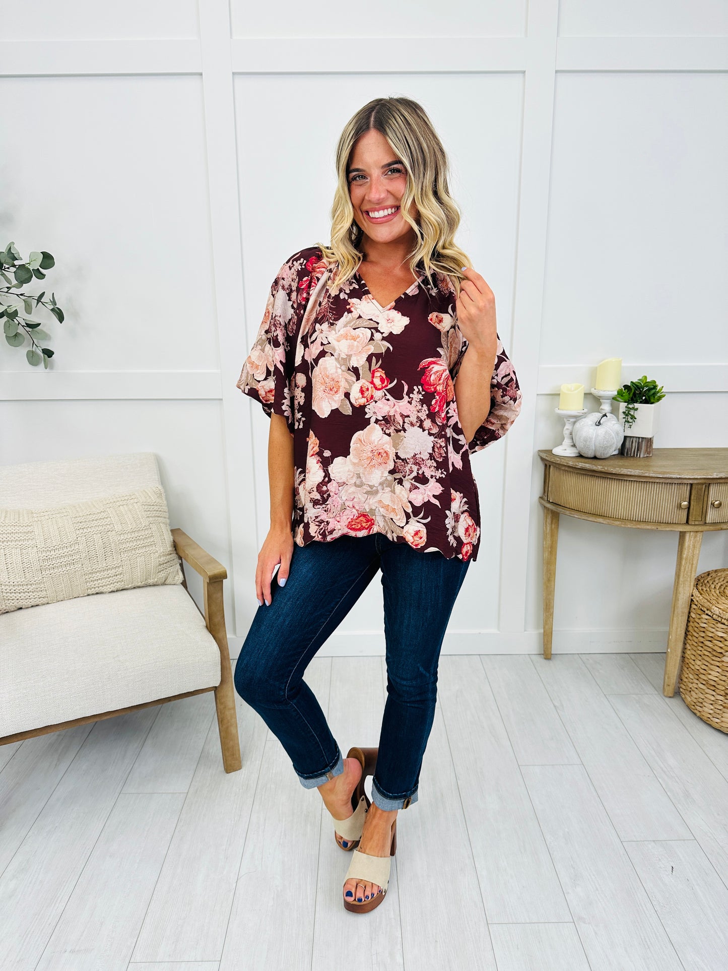 Vintage Bouquet Top