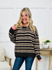 Cabin Blend Sweater In Chocolate