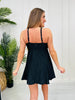 The Lindsay Swim Dress In Black