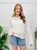 Ivory Wave Knit Top