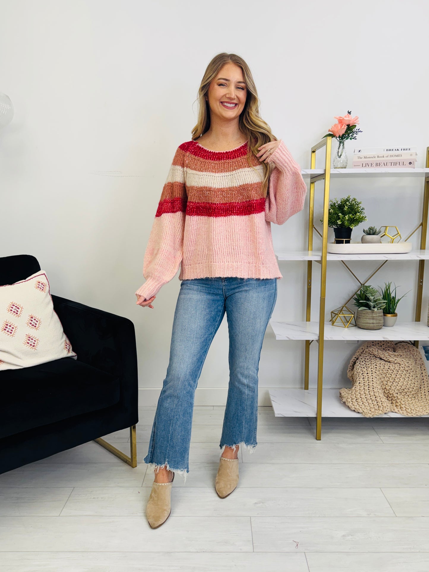 Blush Like This Sweater