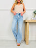 Your Best Side Wide Leg Tummy Control Jeans in Multiple Inseams