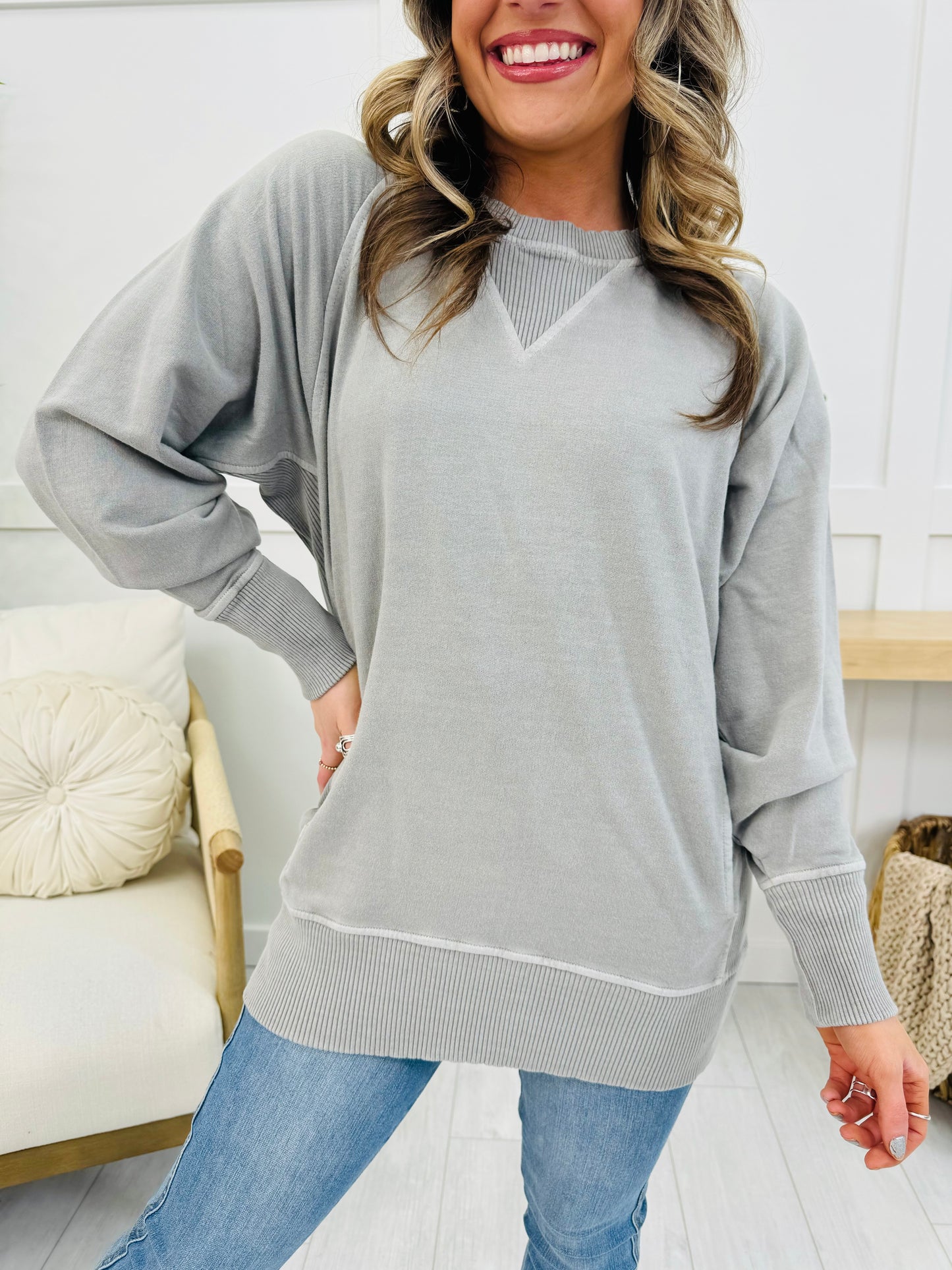 DOORBUSTER! In My Effortless Element Pullover- Multiple Colors!