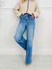 Signature Seam Tummy Control Wide Leg Jeans