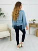 Dreamer's Delight Top In Denim Blue