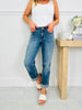 Judy Blue Never Going Back Adjustable Boyfriend Jeans