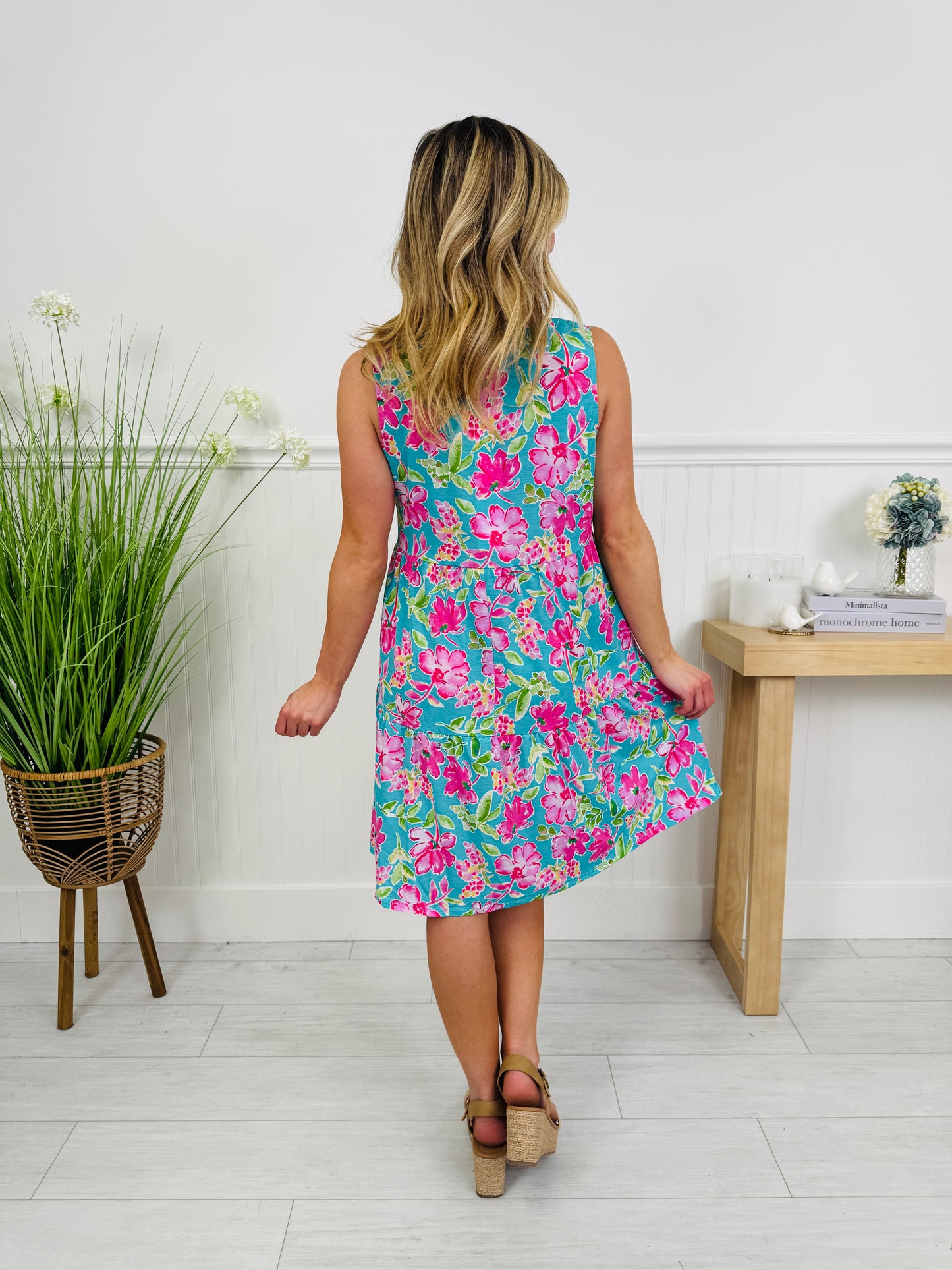 Stay Sunny Dress in Key West Print