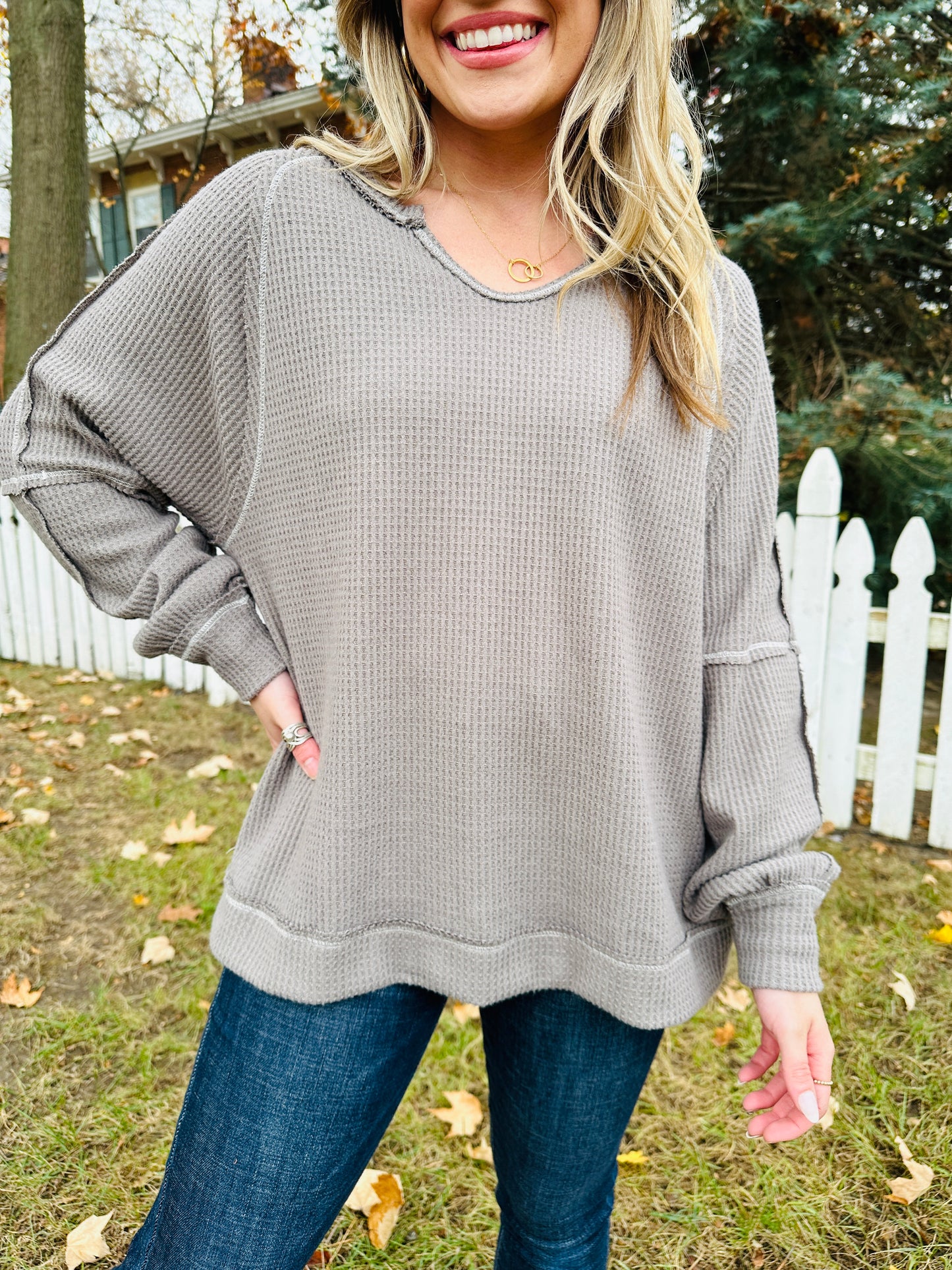 REG/CURVY Falling for Comfort Pullover- Multiple Colors!