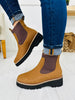 Uptown Ground Booties in Tan