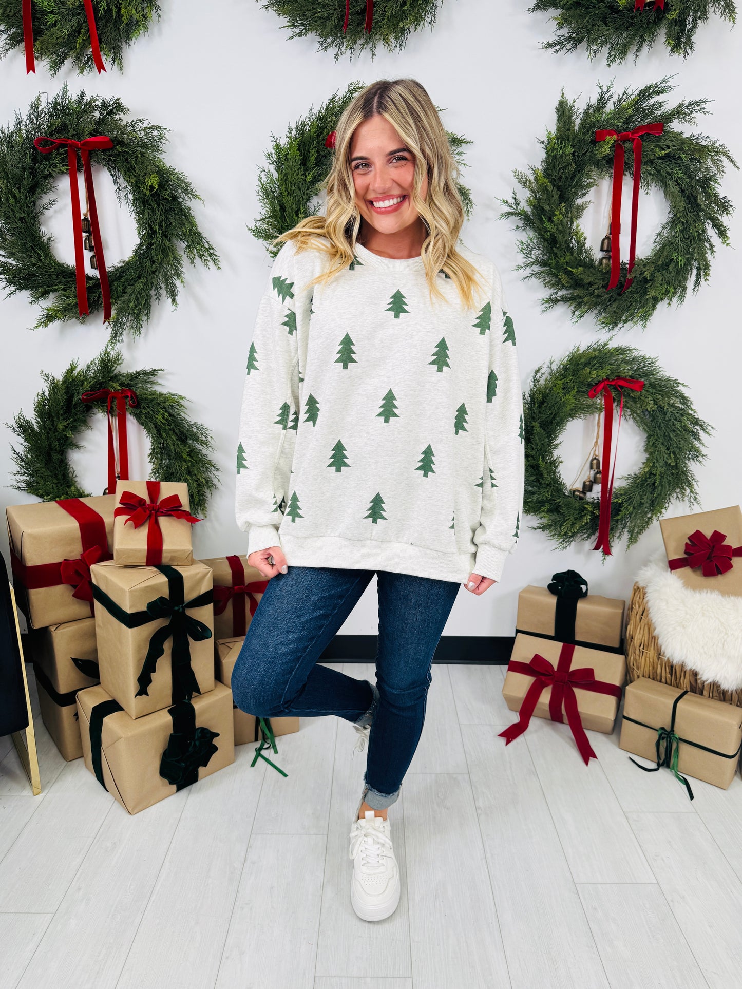 Evergreen Everything Crewneck
