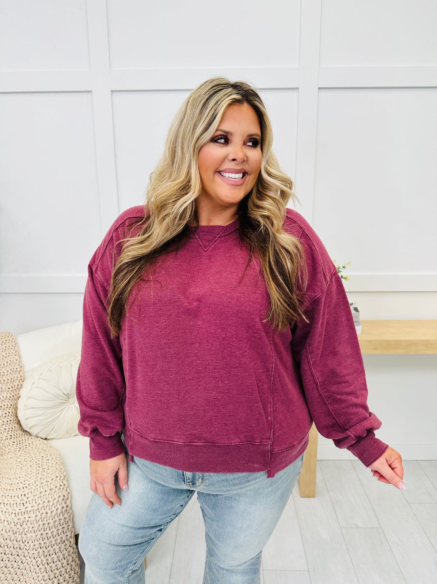 REG/CURVY Flex Fit Sweatshirt- Multiple Colors!