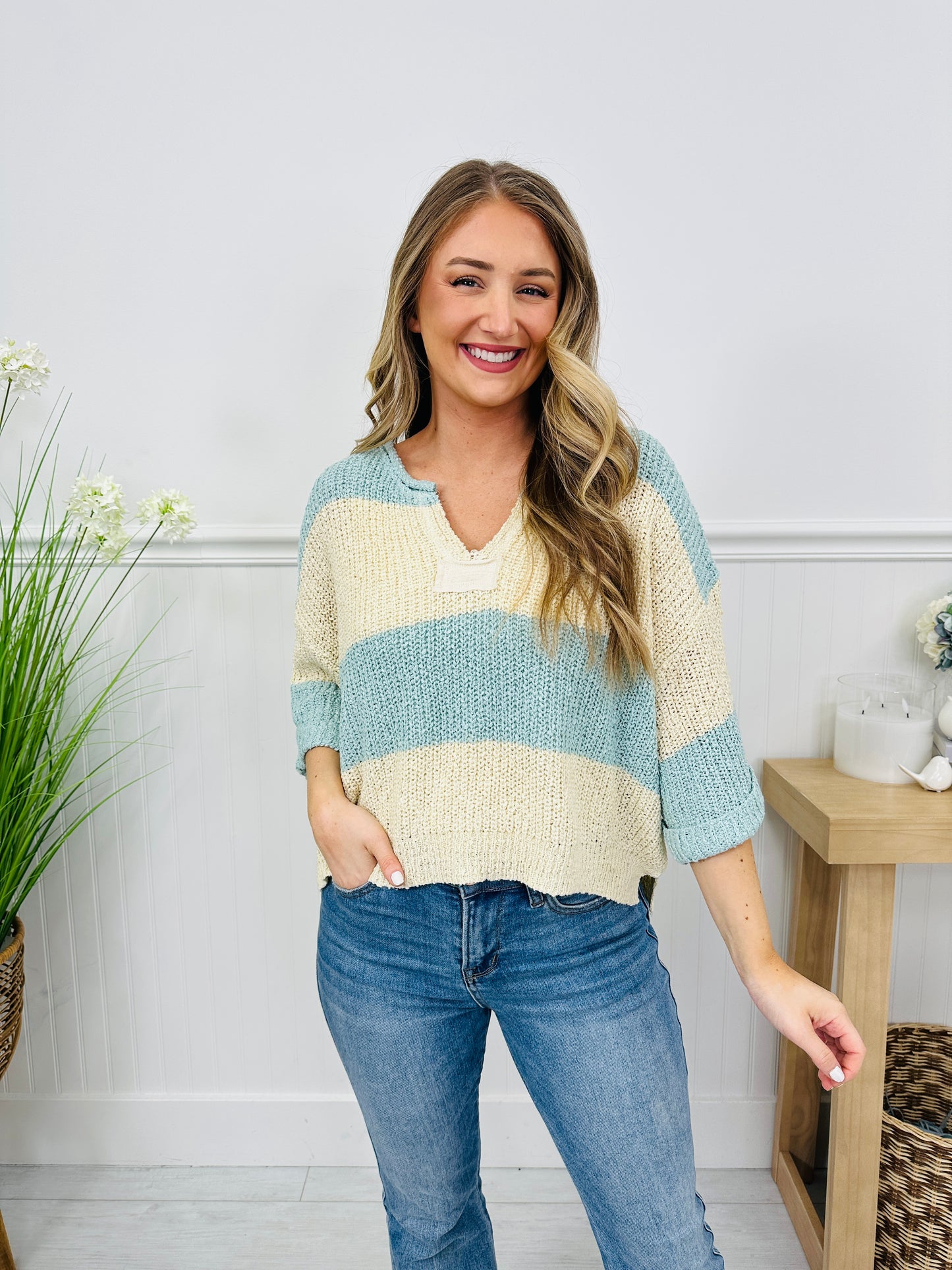 Coastal Stripes Top in Multiple Colors