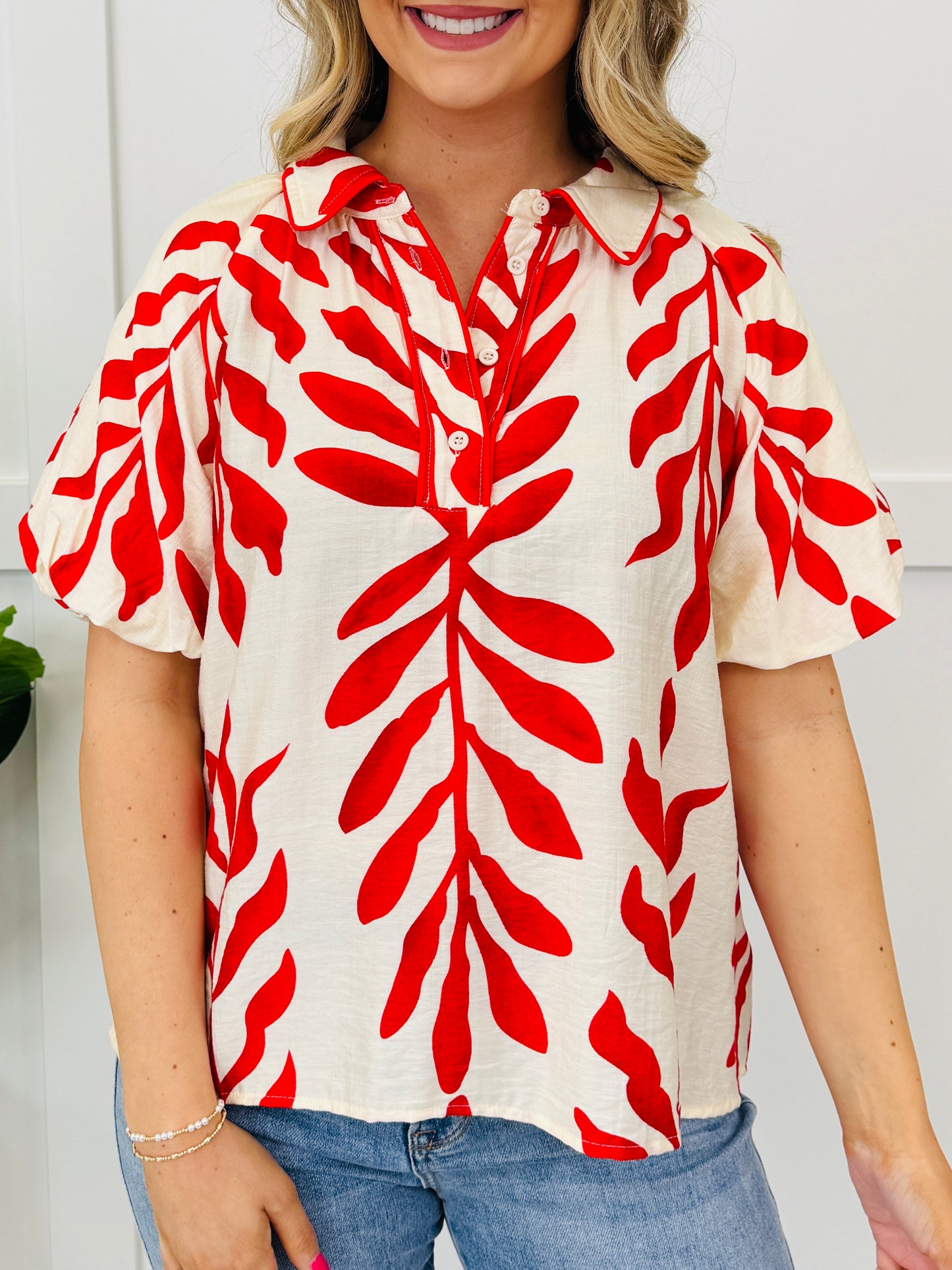 Wherever Today Takes You Top In Red