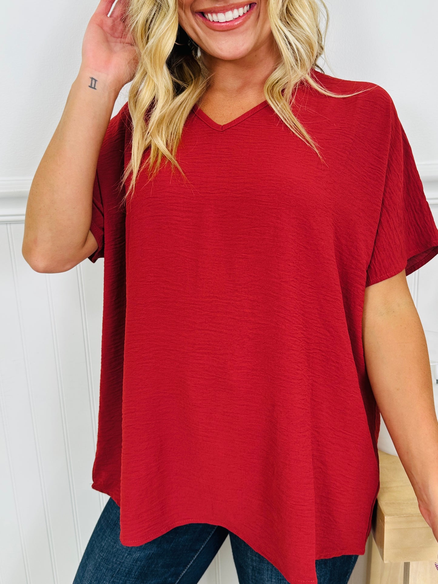 Go With The Flow Top In Multiple Colors