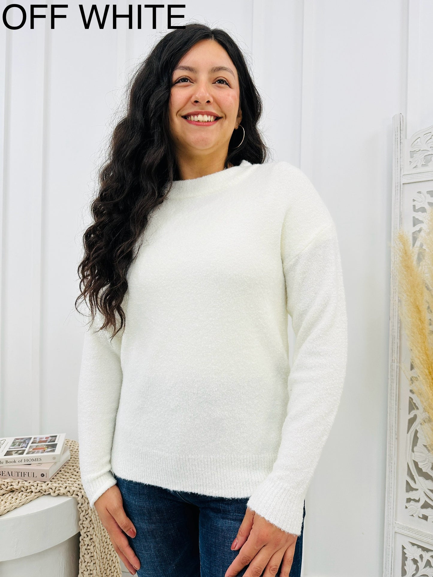 Soft As Clouds Sweater- Multiple Colors!