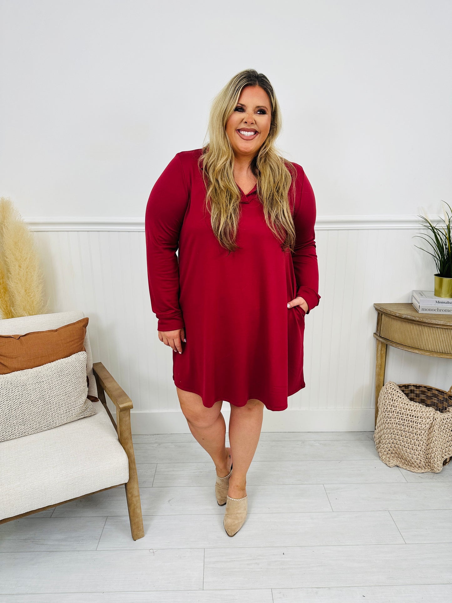 Fall Is In The Air Dress - Multiple Colors!