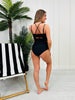 High Waisted Ruched Swim Bottoms In Black