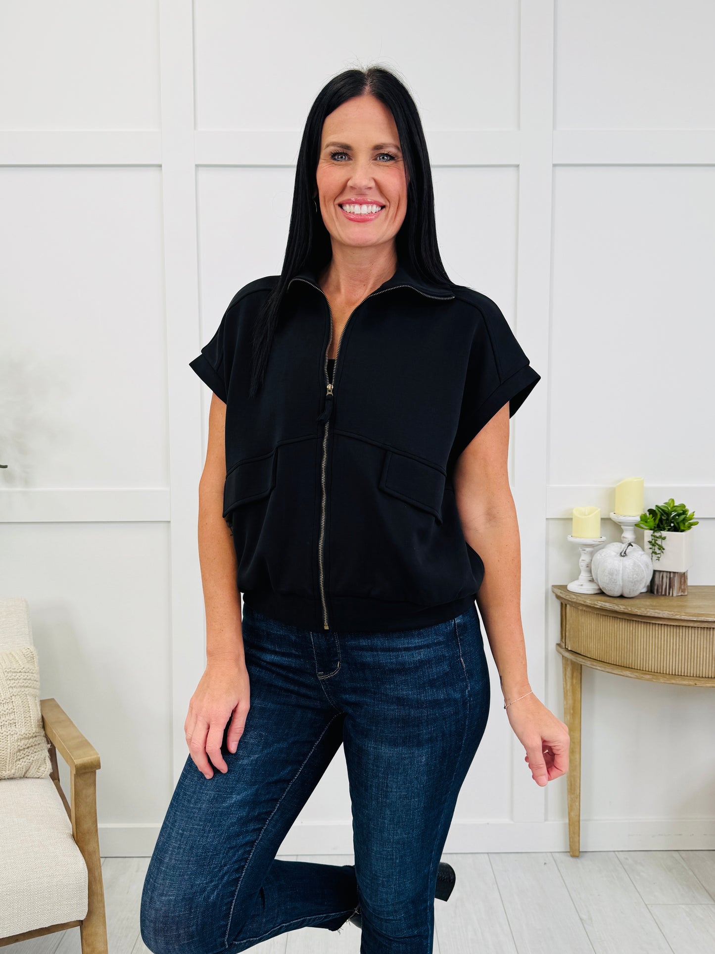 Here for the Ride Jacket In Black