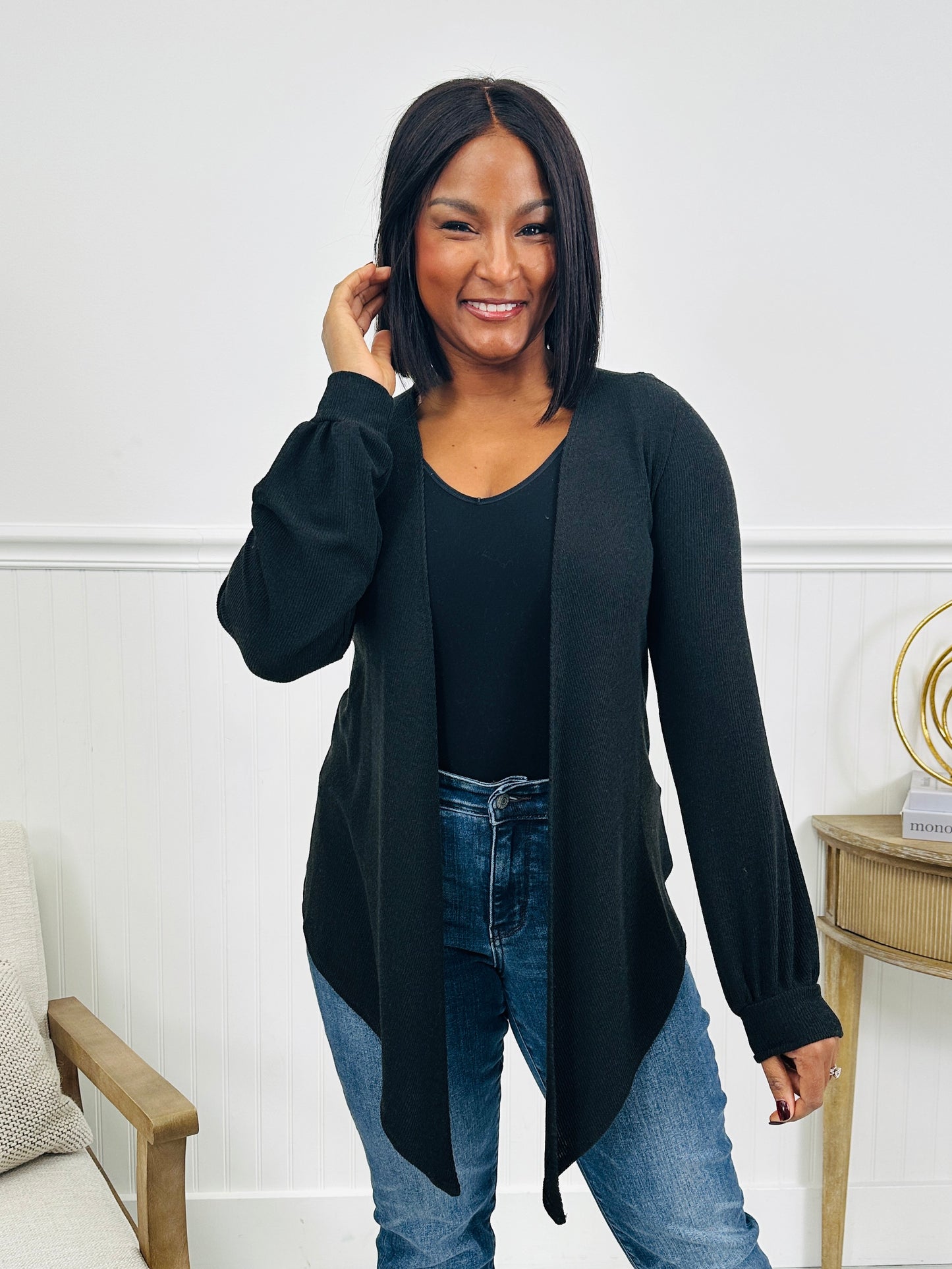 Bound In Basics Cardigan In Multiple Colors