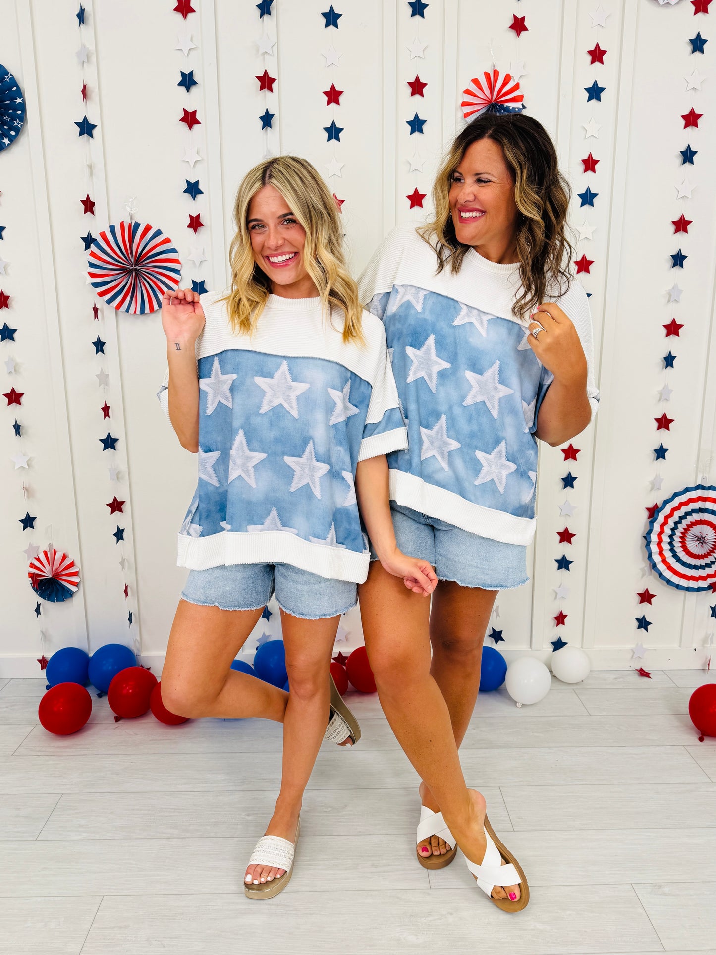 Star Spangled Style Top