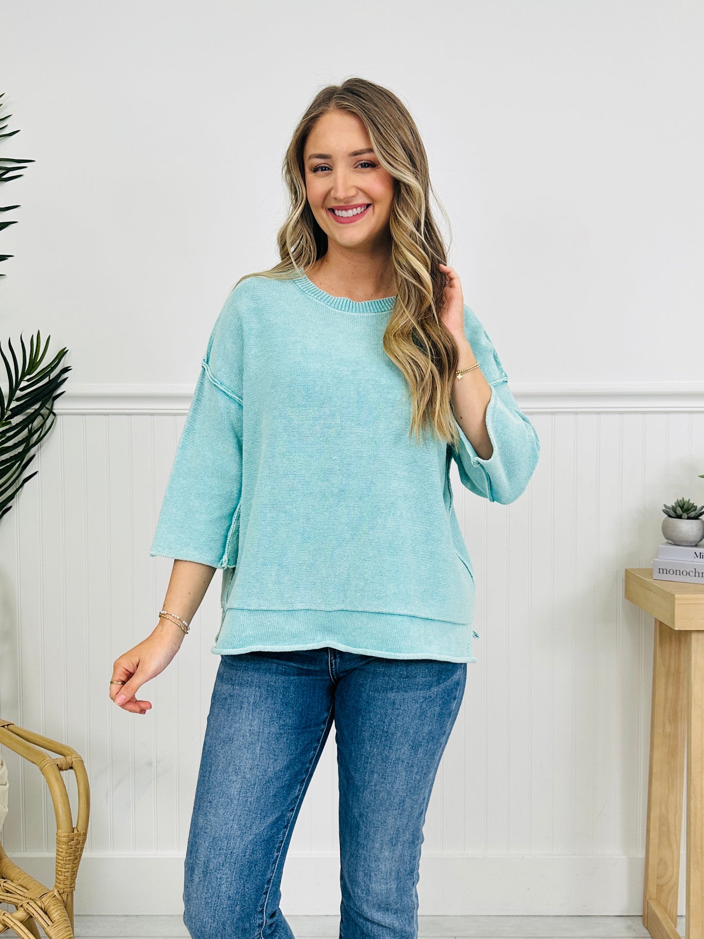 The Unrushed Moment Sweater In Multiple Colors